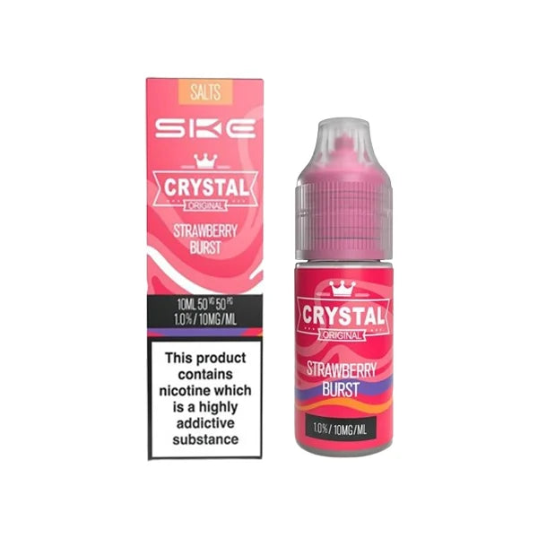 SKE Crystal Nic Salt - Strawberry Burst