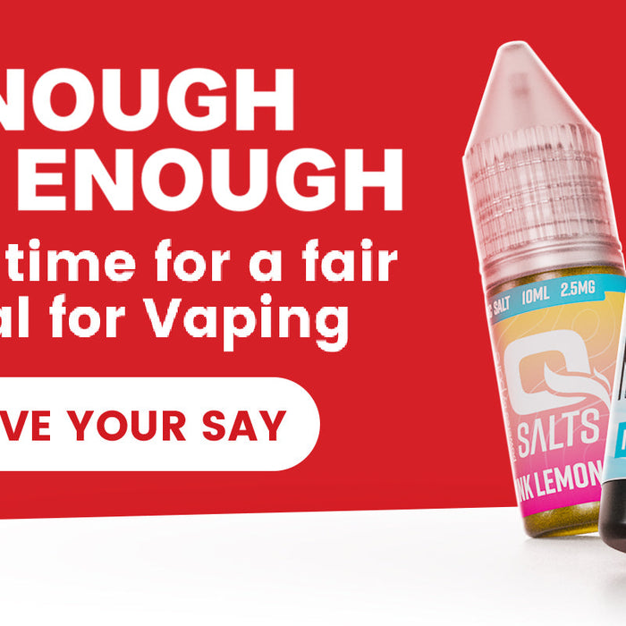 Enough is Enough: What can YOU do to support Vaping?
