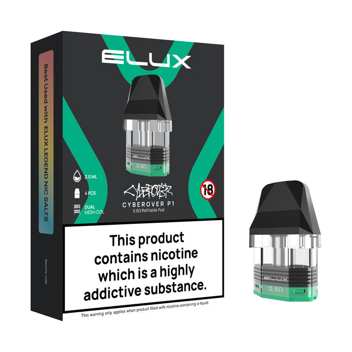 ELUX - CYBEROVER P1 POD 4 PACK