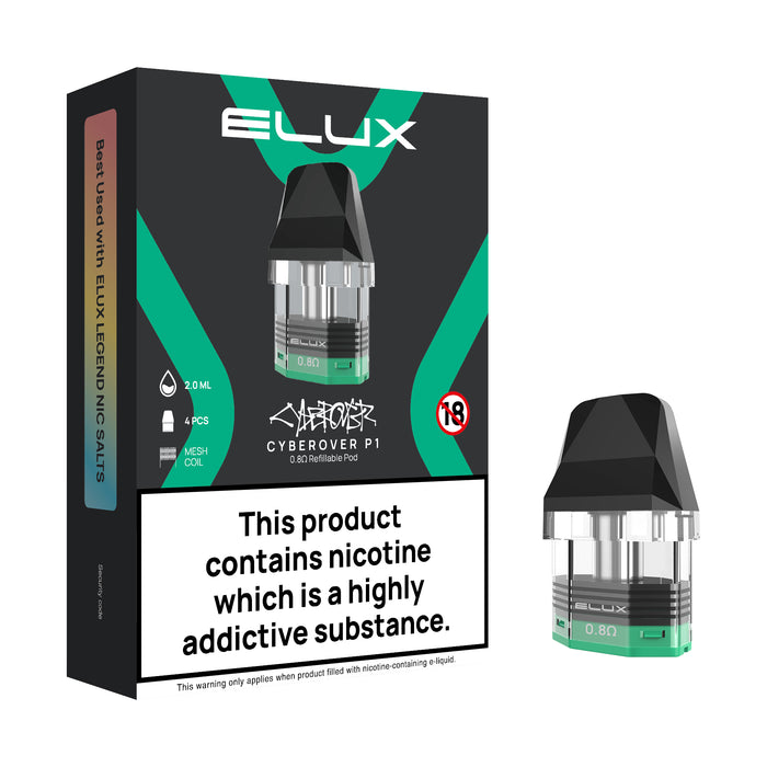 ELUX - CYBEROVER P1 POD 4 PACK