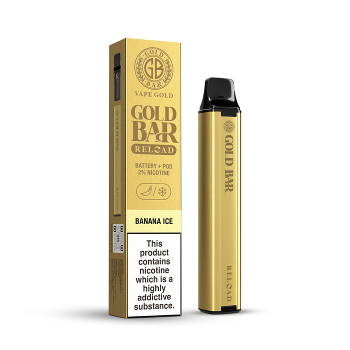 Gold Bar - Reload Kit | Free Next-Day UK Delivery VapeHQ Gold Bar - Reload Kit | Free Next-Day UK Delivery VapeHQ