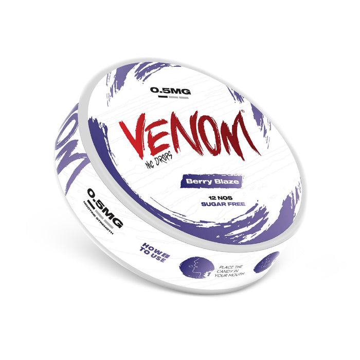 Venom - Nic Drops - Berry Blaze