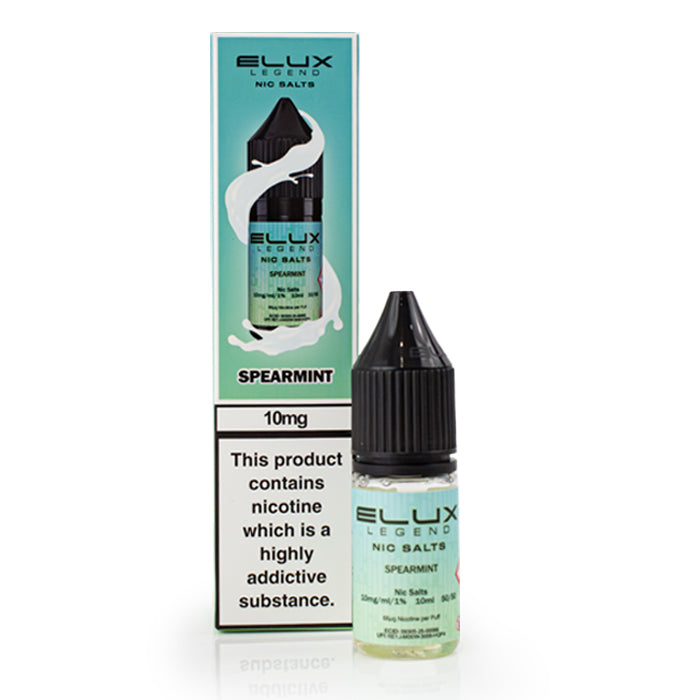 Elux Legends Nic Salts - Spearmint