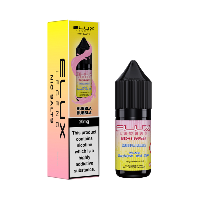 Elux Legends Nic Salts - Hubbla Bubbla