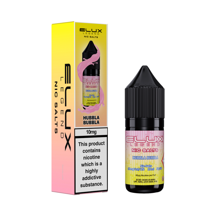 Elux Legends Nic Salts - Hubbla Bubbla