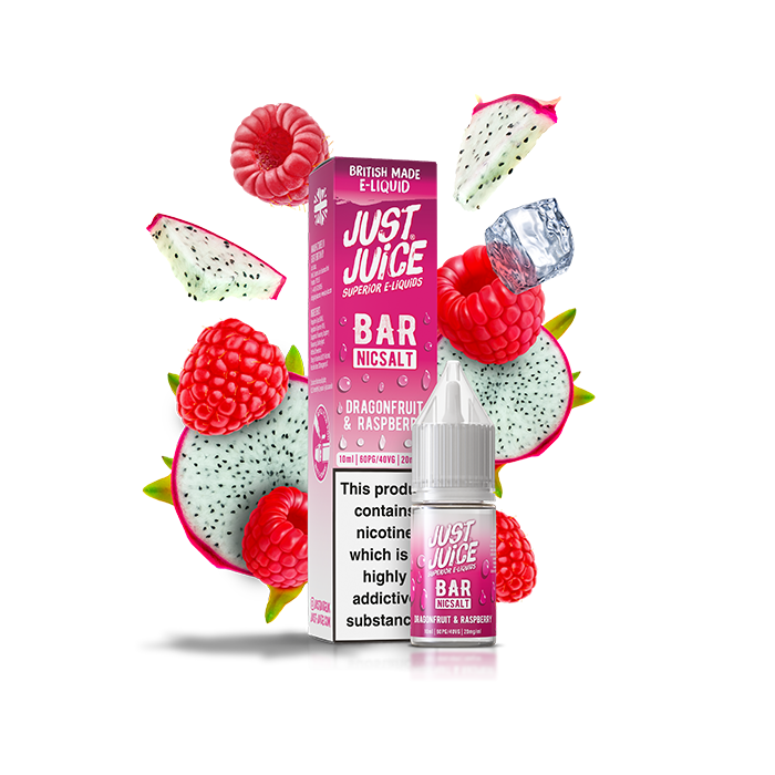 Just Juice - BAR Salts - Dragonfruit & Raspberry
