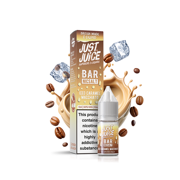 Just Juice - BAR Salts - Iced Caramel Macchiato