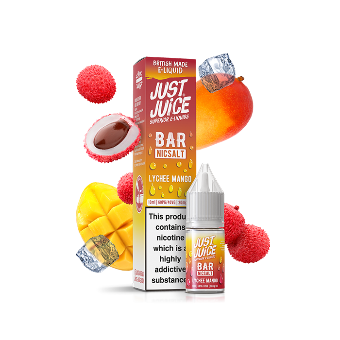 Just Juice - BAR Salts - Lychee Mango