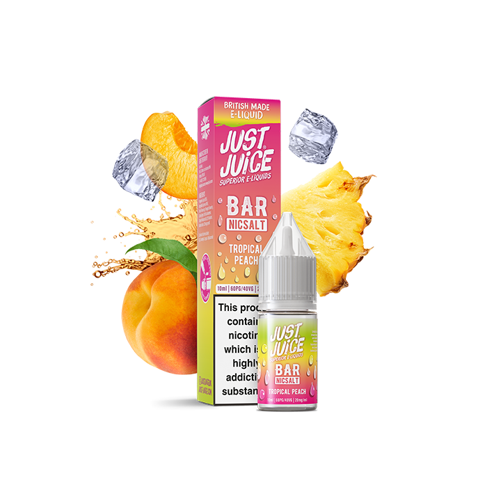 Just Juice - BAR Salts - Tropical Peach