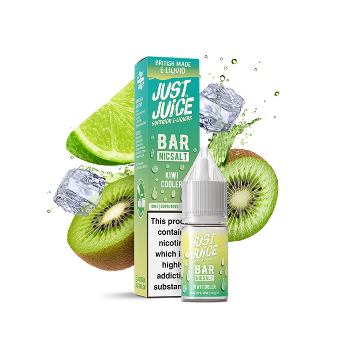 Just Juice - BAR Salts - Kiwi Cooler