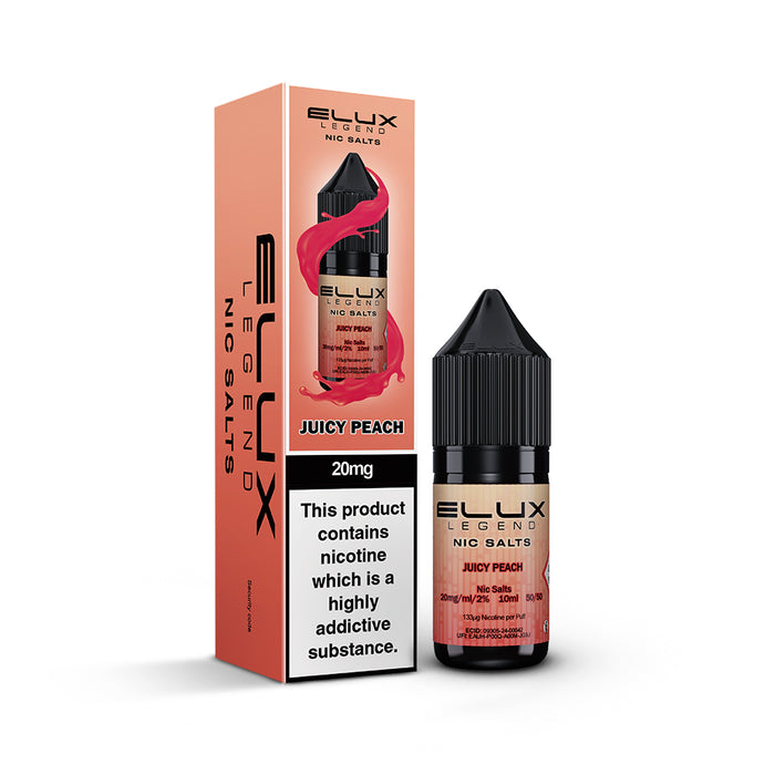 Elux - Legend Nic Salts 10ml - Juicy Peach