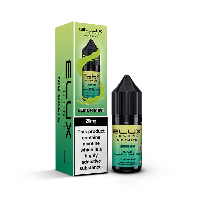 Elux - Legend Nic Salts 10ml - Lemon Mint