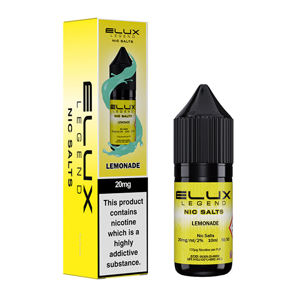 Elux Legends Nic Salts - Lemonade
