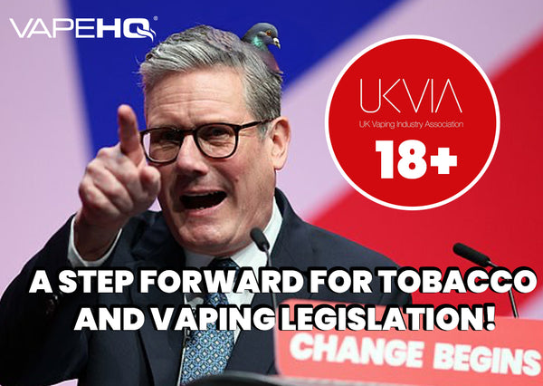 A step forward for Tobacco and Vaping Legislation!