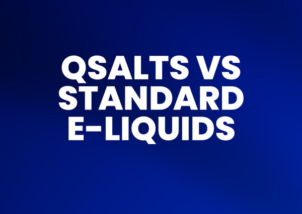 QSalts vs Standard E-Liquids: Why Your Coils (and Wallet) Will Thank You