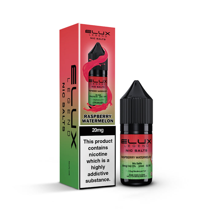 Elux - Legend Nic Salts  10ml - Raspberry Watermelon