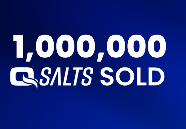 One Million Qsalts Bottles Sold