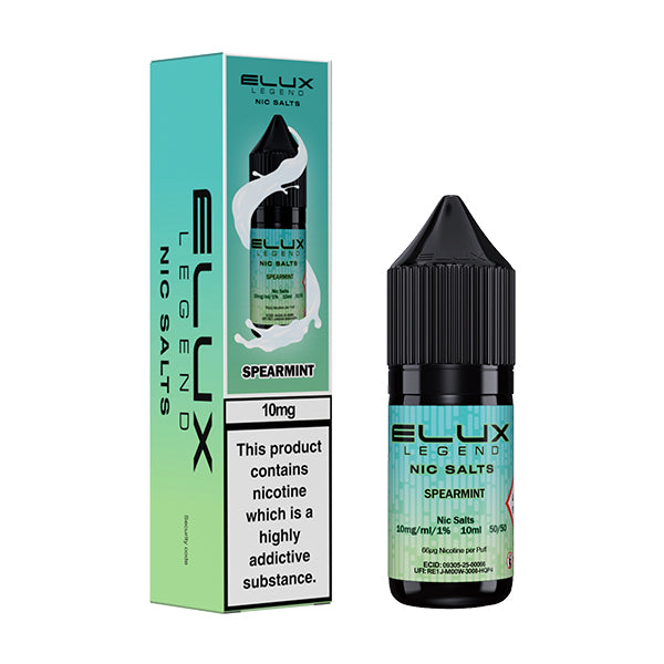 Elux Legends Nic Salts - Spearmint