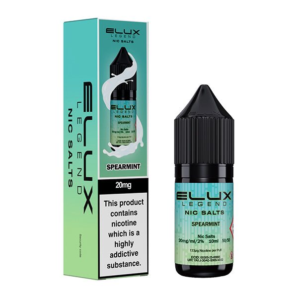 Elux Legends Nic Salts - Spearmint