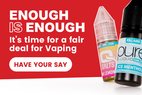 Enough is Enough: What can YOU do to support Vaping?