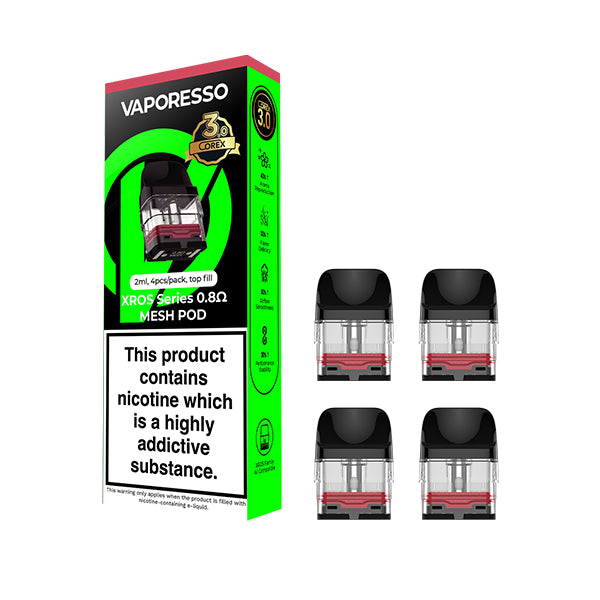 Vaporesso - Xros Pods Cores 3 | Free Next-Day Delivery VapeHQ Vaporesso - Xros Pods Cores 3 | Free Next-Day Delivery VapeHQ