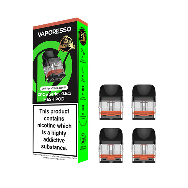 Vaporesso - Xros Pods Cores 3 | Free Next-Day Delivery VapeHQ Vaporesso - Xros Pods Cores 3 | Free Next-Day Delivery VapeHQ