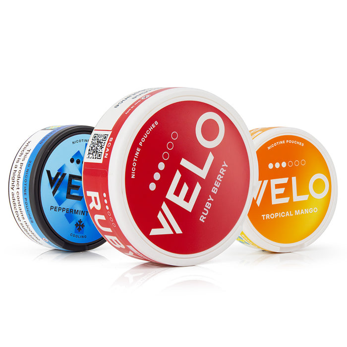 VELO Nicotine Pouches UK | Tobacco-Free, Mint & Fruit Flavours VapeHQ VELO Nicotine Pouches UK | Tobacco-Free, Mint & Fruit Flavours VapeHQ