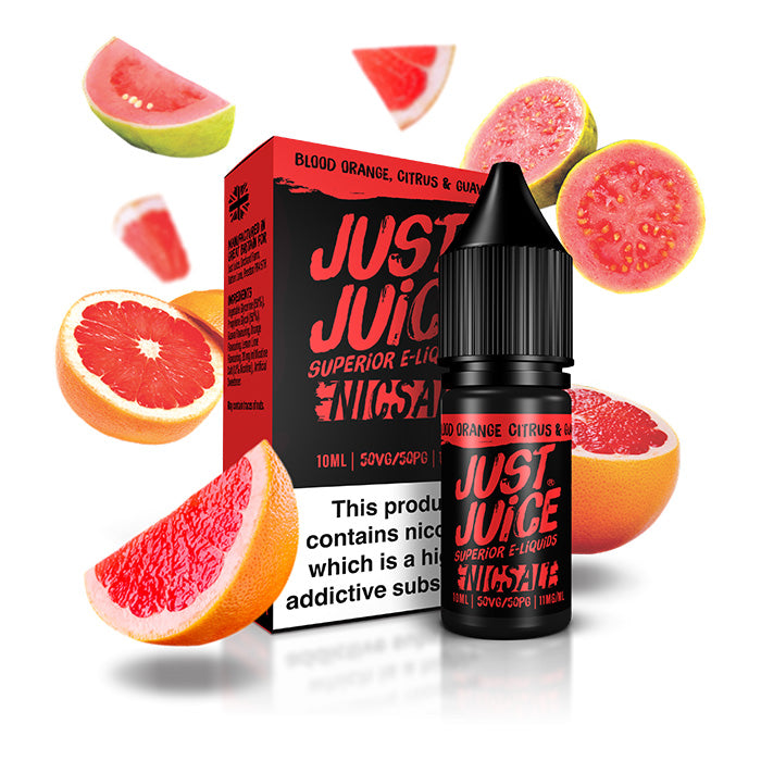 Just Juice - Salt Iconic - Blood Orange Citrus & Guava