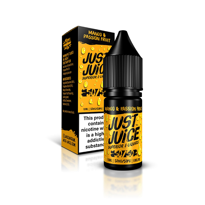 Just Juice - 50-50 Iconic - Mango & Passion Fruit