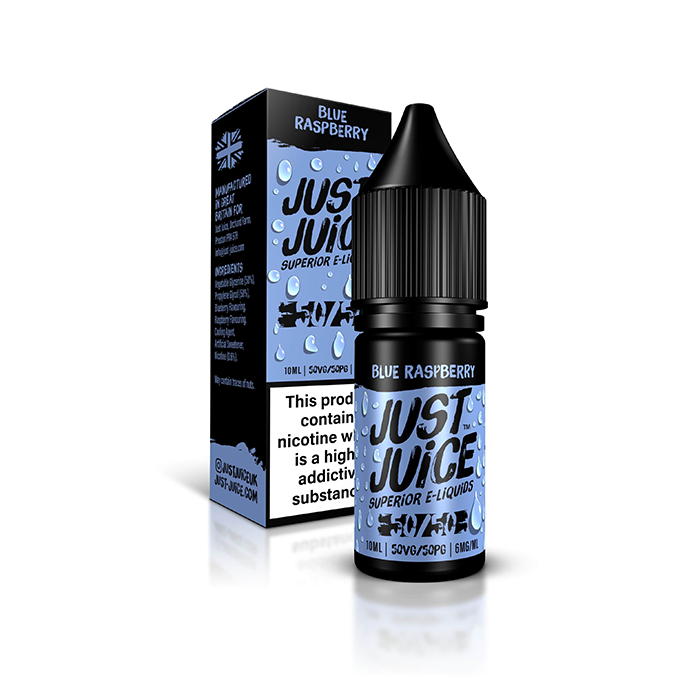 Just Juice - 50-50 Iconic -Blue Raspberry — VapeHQ