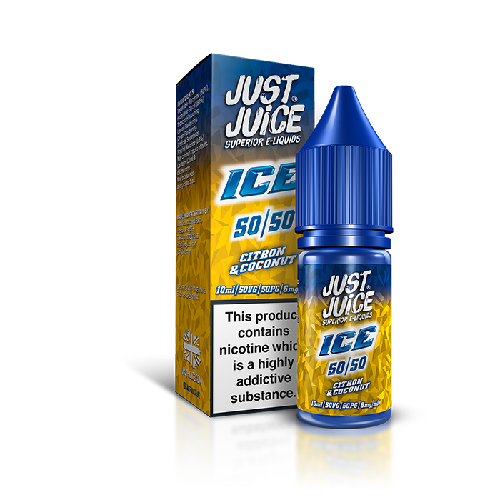 Just Juice - 50-50 Ice - Citron & Coconut