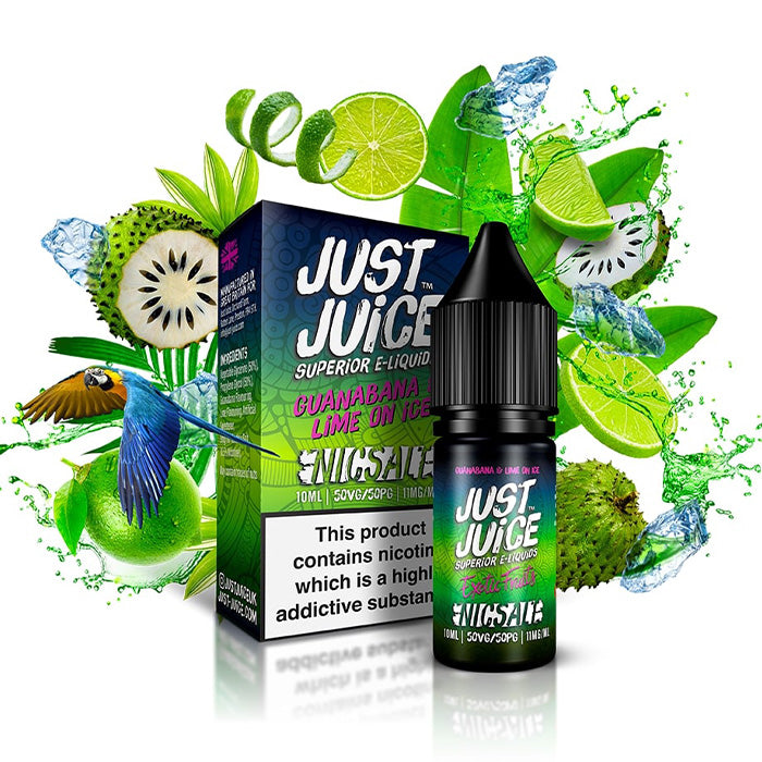 Just Juice - Salt Exotic - Guanabana & Lime on Ice