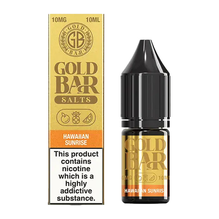 Gold Bar Nic Salts - Hawaiian Sunset