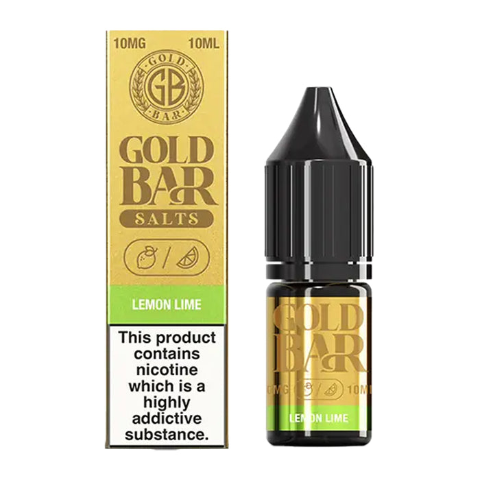 Gold Bar Nic Salts - Lemon Lime