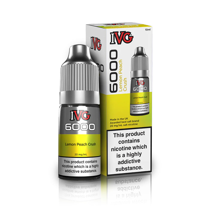 IVG - 6000 Nic Salts - Lemon Peach Crush