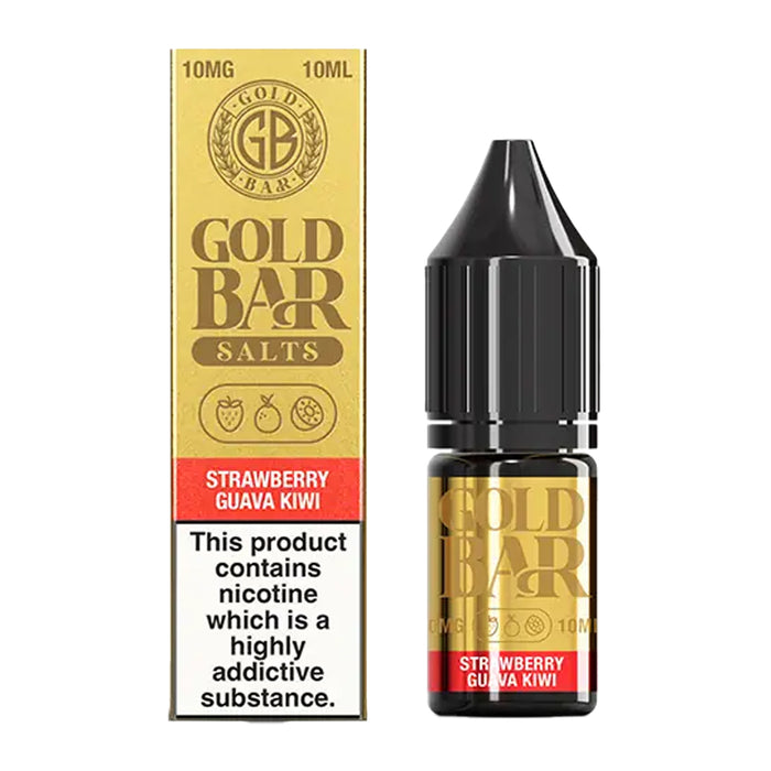 Gold Bar Nic Salts - Strawberry Guava Kiwi