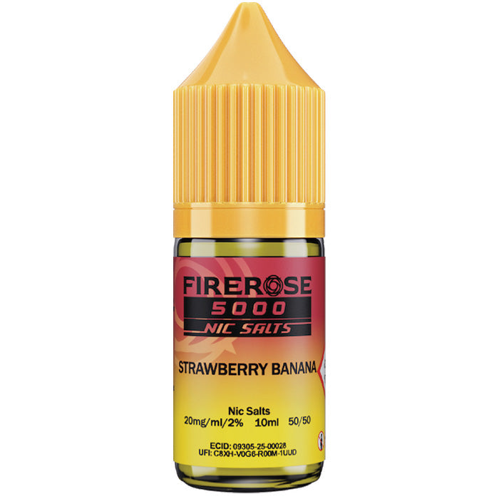 ELUX - FIREROSE - Strawberry Banana | Free Next-Day Delivery VapeHQ ELUX - FIREROSE - Strawberry Banana | Free Next-Day Delivery VapeHQ