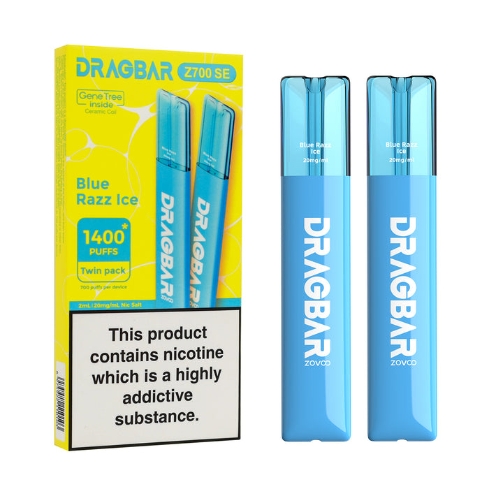 ZoVoo - Drag Bar Z700 SE - Blue Razz Ice (Twin Pack) VapeHQ ZoVoo - Drag Bar Z700 SE - Blue Razz Ice (Twin Pack) VapeHQ