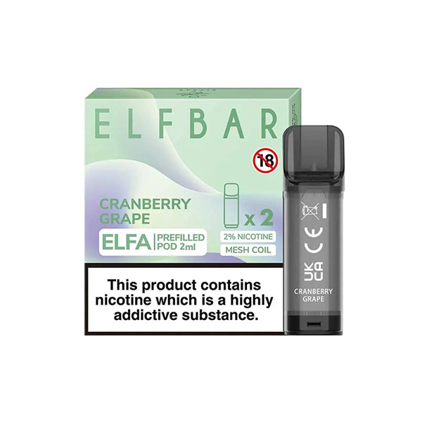 Elfa Pod 2 Pack - Cranberry Grape