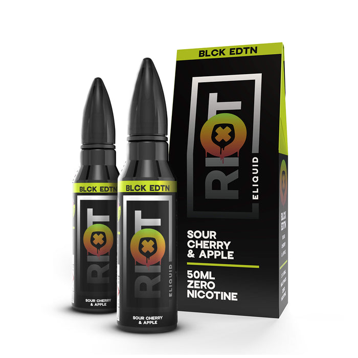 Riot Squad - 2 x 50ml Multi Packs - Sour Cherry and Apple
