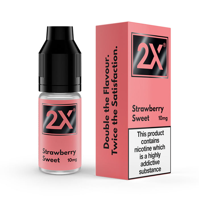 2X Nic Salt - Sweet Strawberry