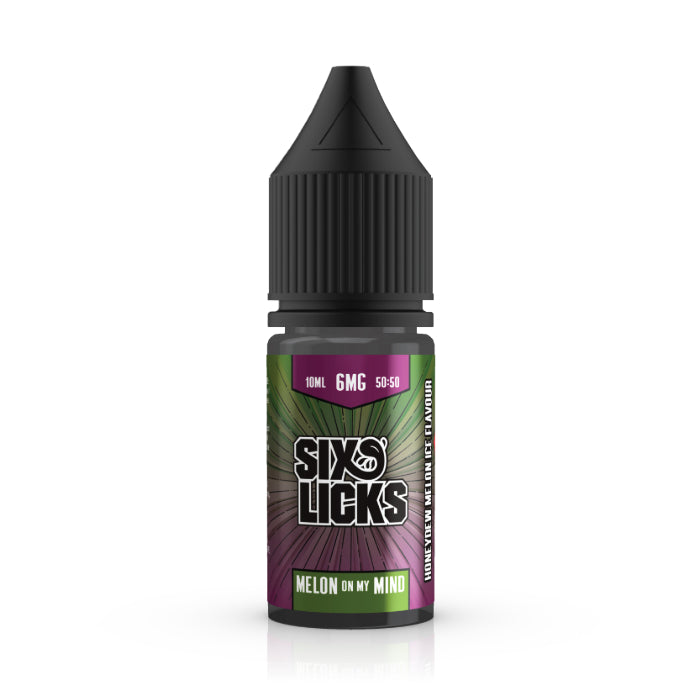 Six Licks 50/50 - Melon on my Mind  VapeHQ